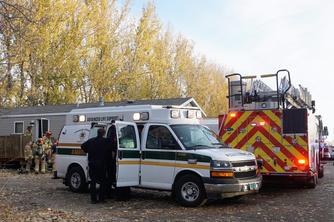 Minot department responds to fire | News, Sports, Jobs - Minot Daily News